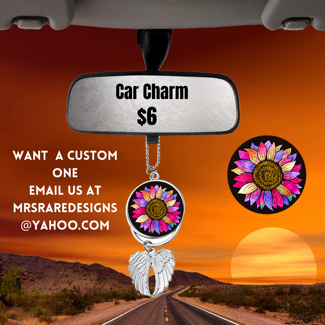 Flora Adornments Car Charm Series