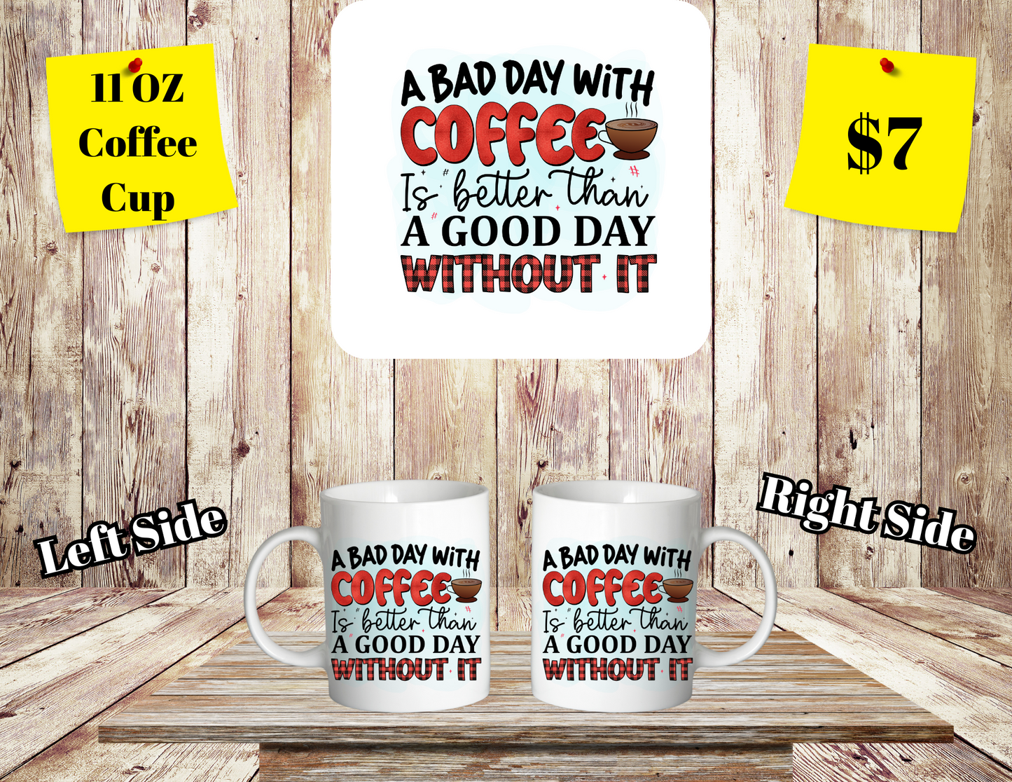 Caffeine Quotes Collection - 11oz Coffee Mugs