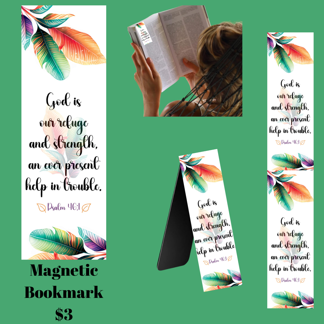 Spiritual Verses Magnetic Bookmarks