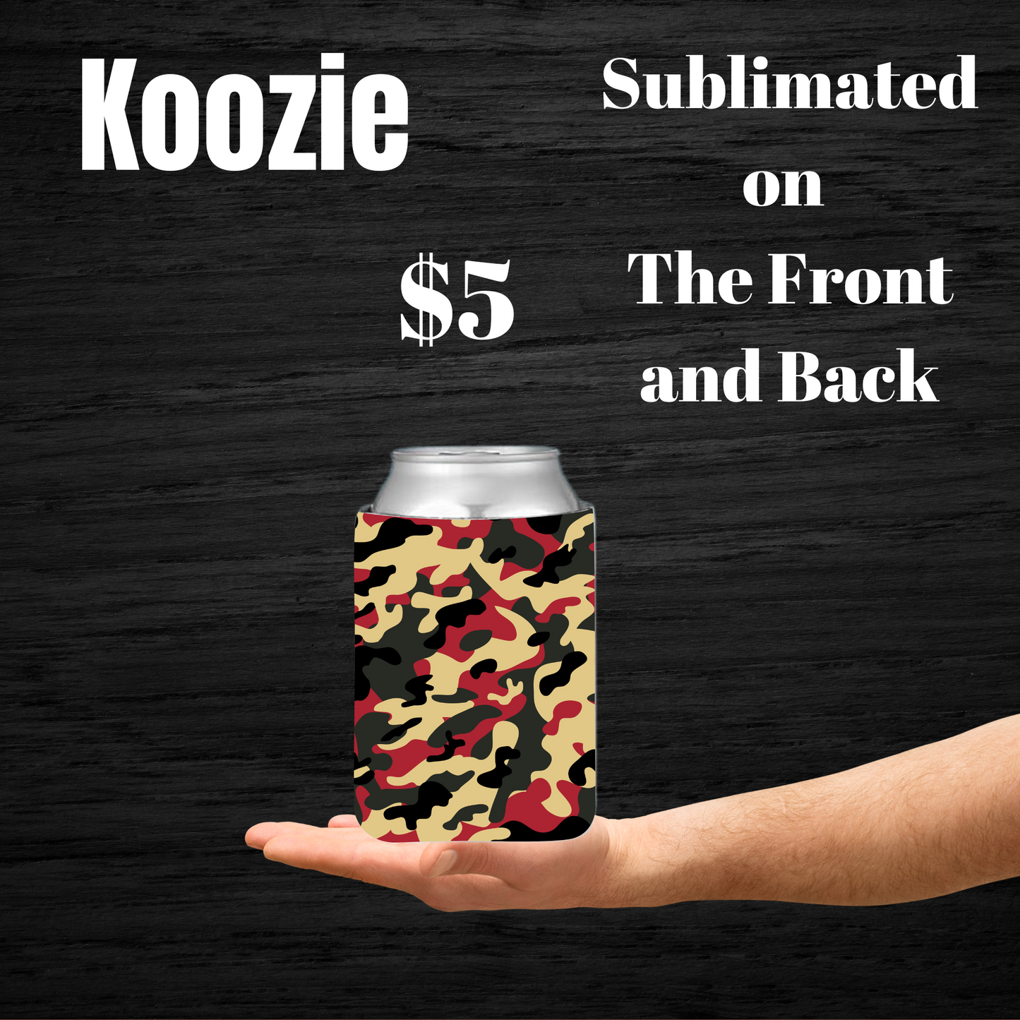 Camo Clutch Koozies