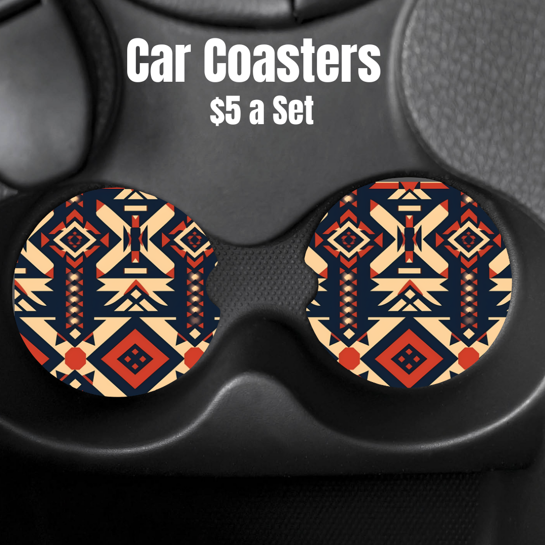 Mesa Mandala Car Coasters