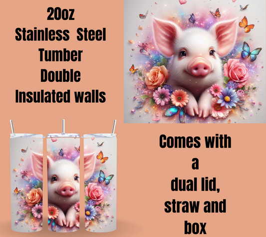 Charming Oinklets Tumblers