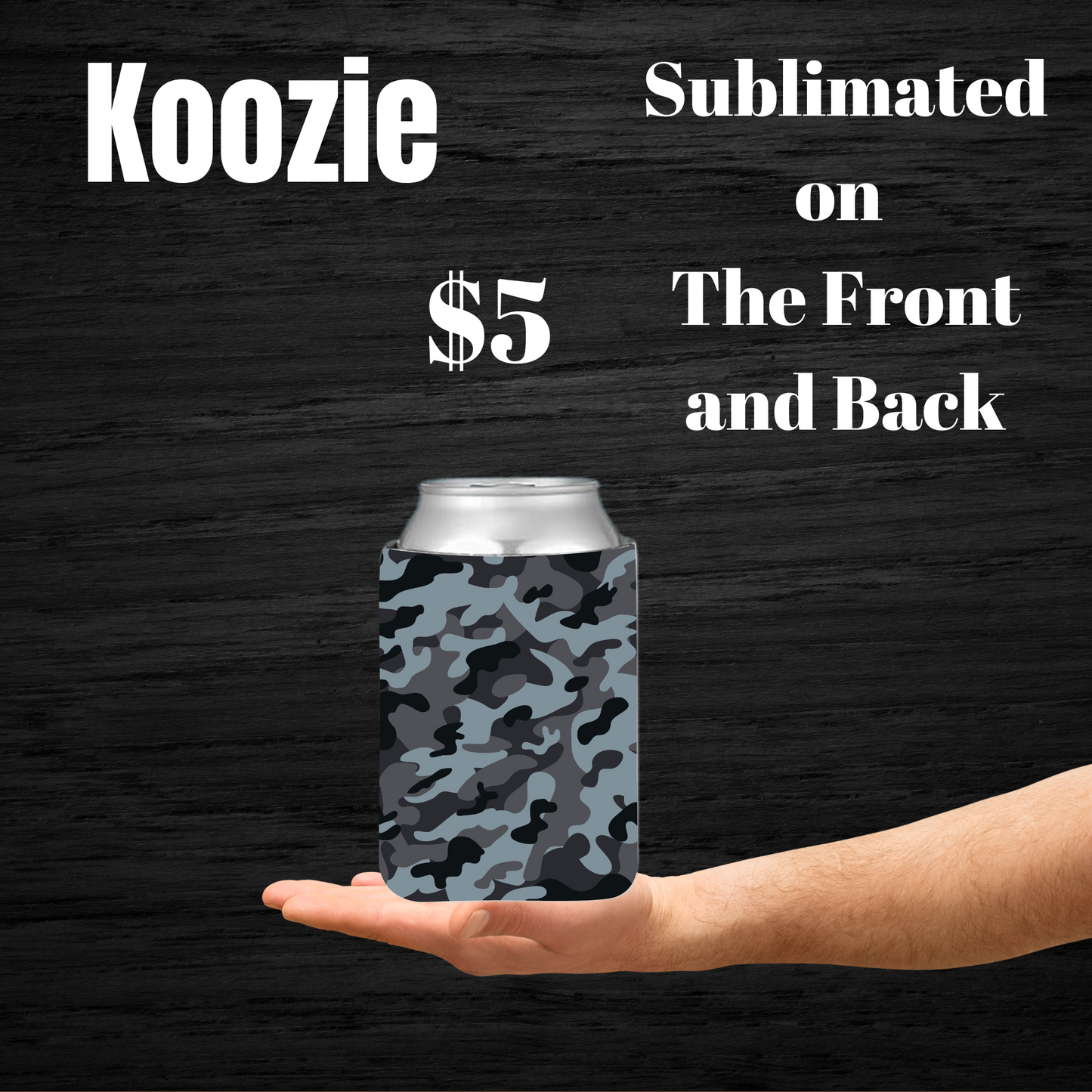 Camo Clutch Koozies