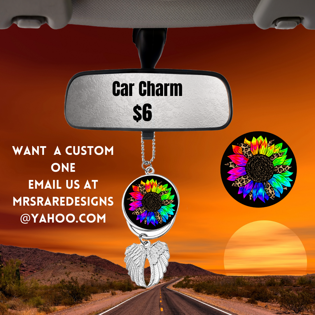 Flora Adornments Car Charm Series