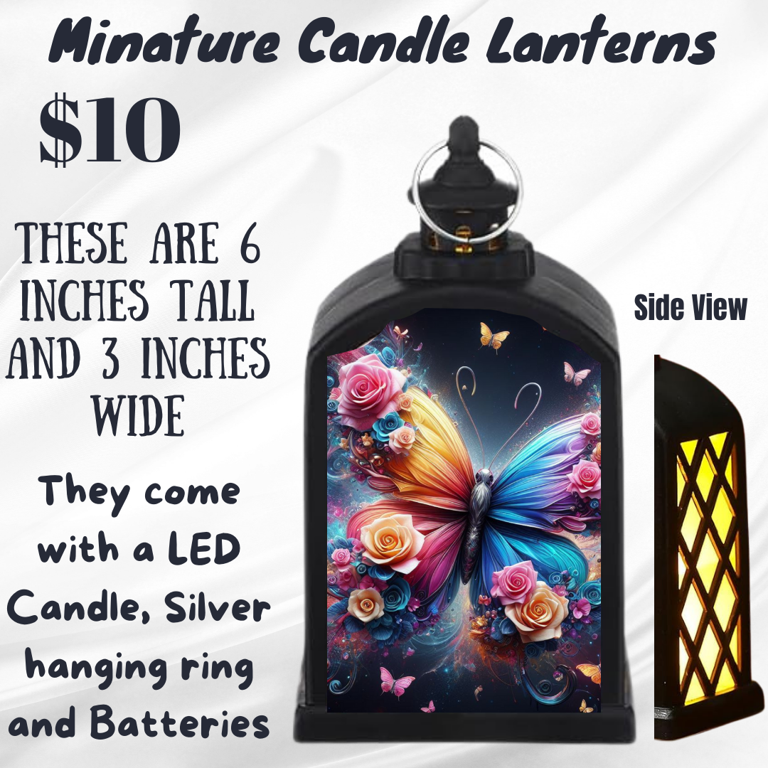 Enchanted Garden LED Candle Lanterns