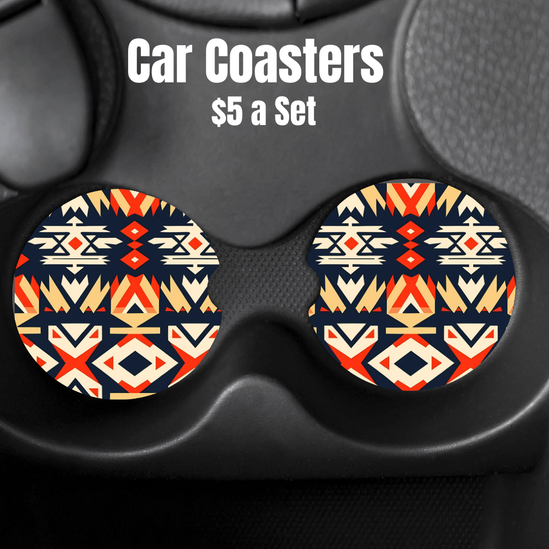 Mesa Mandala Car Coasters