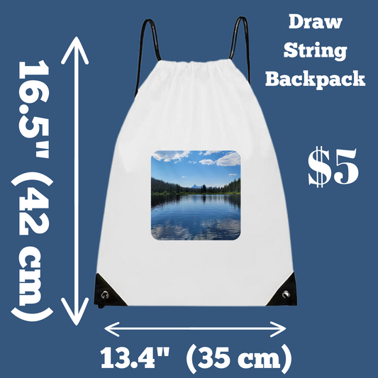 Lilly Lake Drawstring Backpack