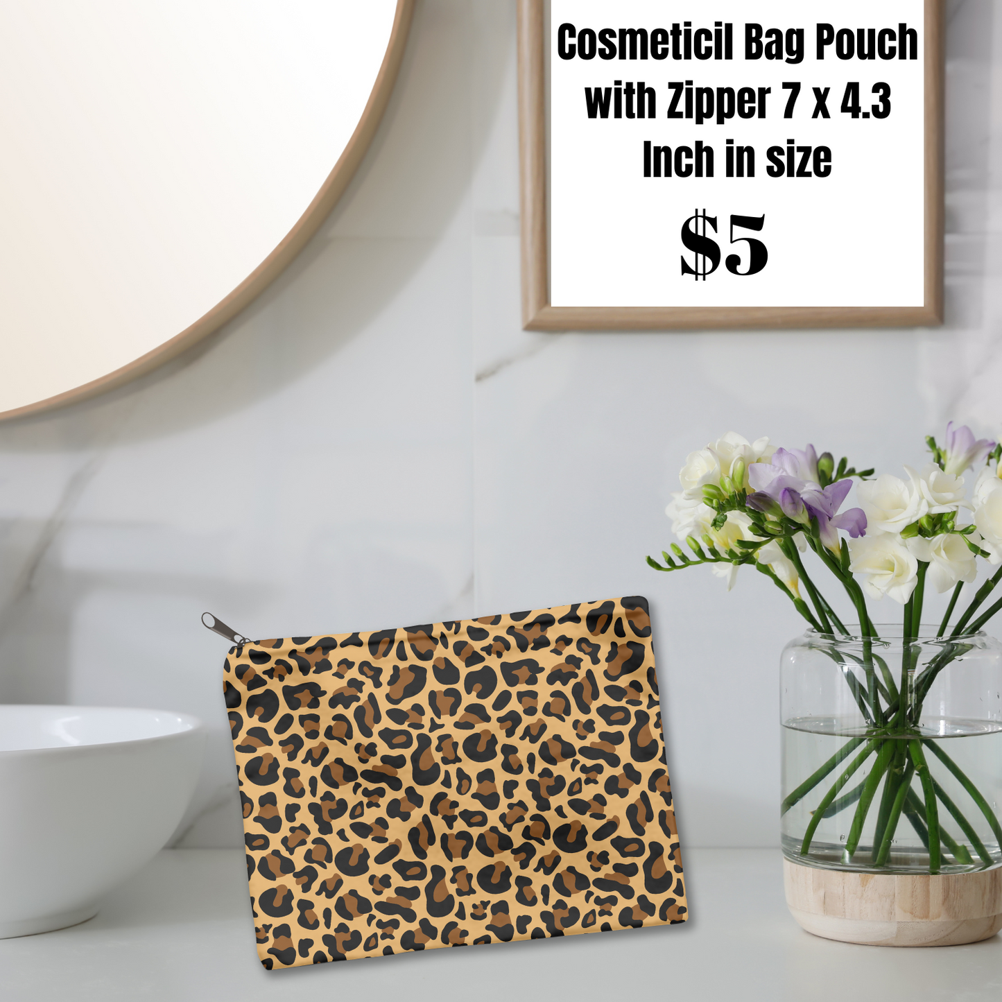 Wild & Chic Cosmetic Bags Collection