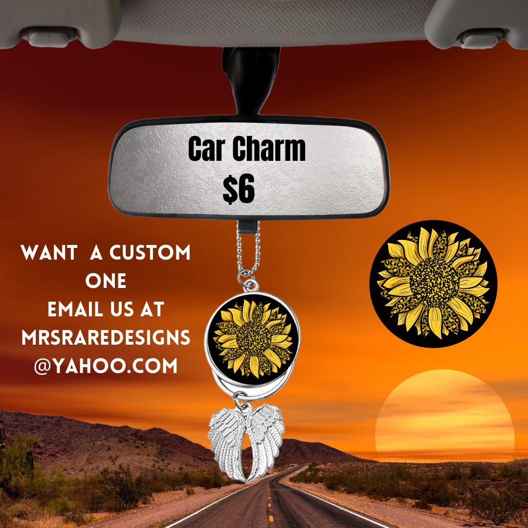 Flora Adornments Car Charm Series