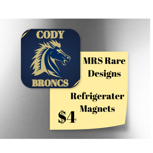 Cody Broncs Refrigerator Magnets