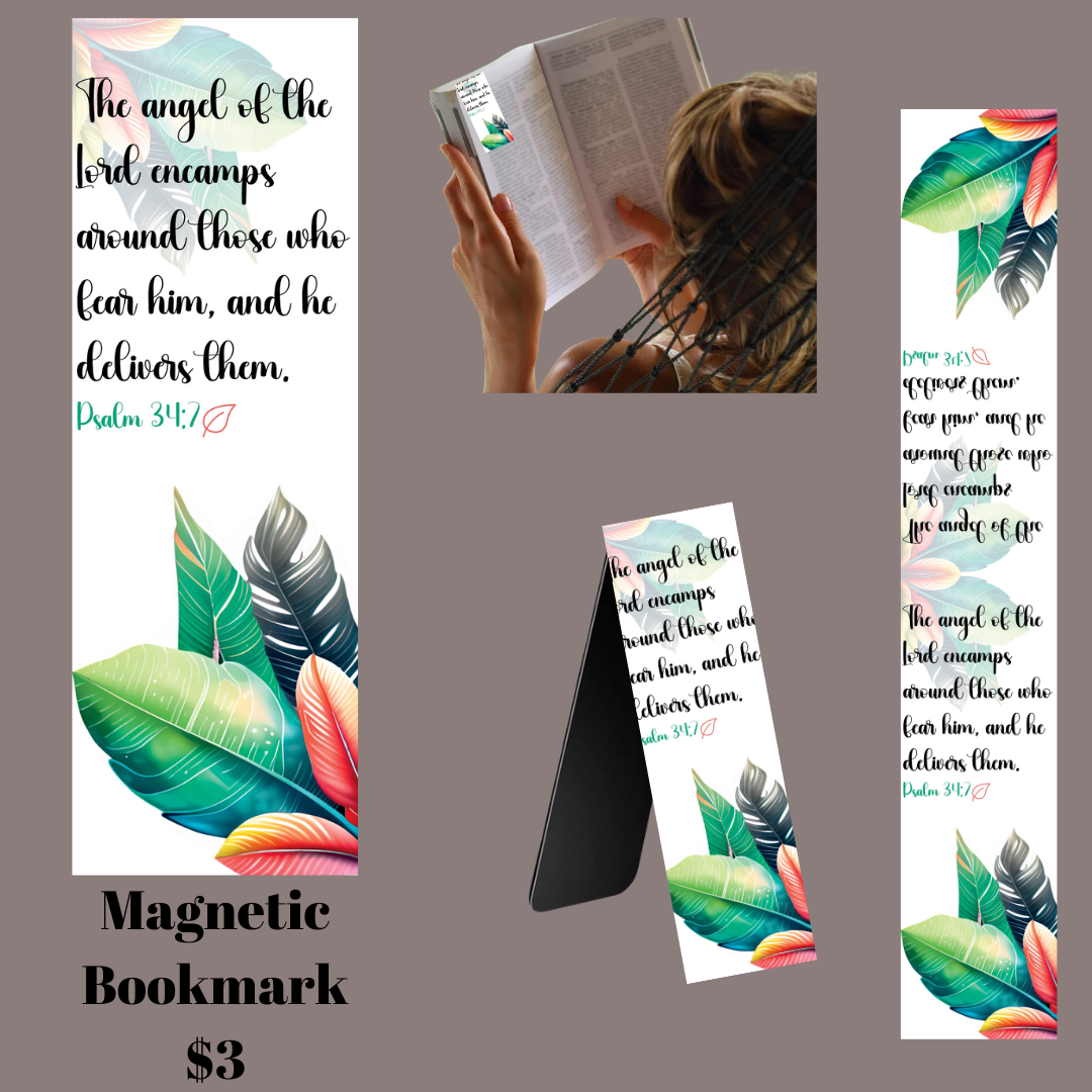 Spiritual Verses Magnetic Bookmarks