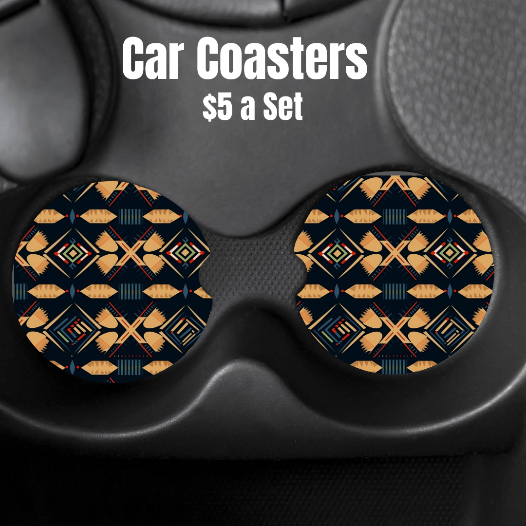 Mesa Mandala Car Coasters