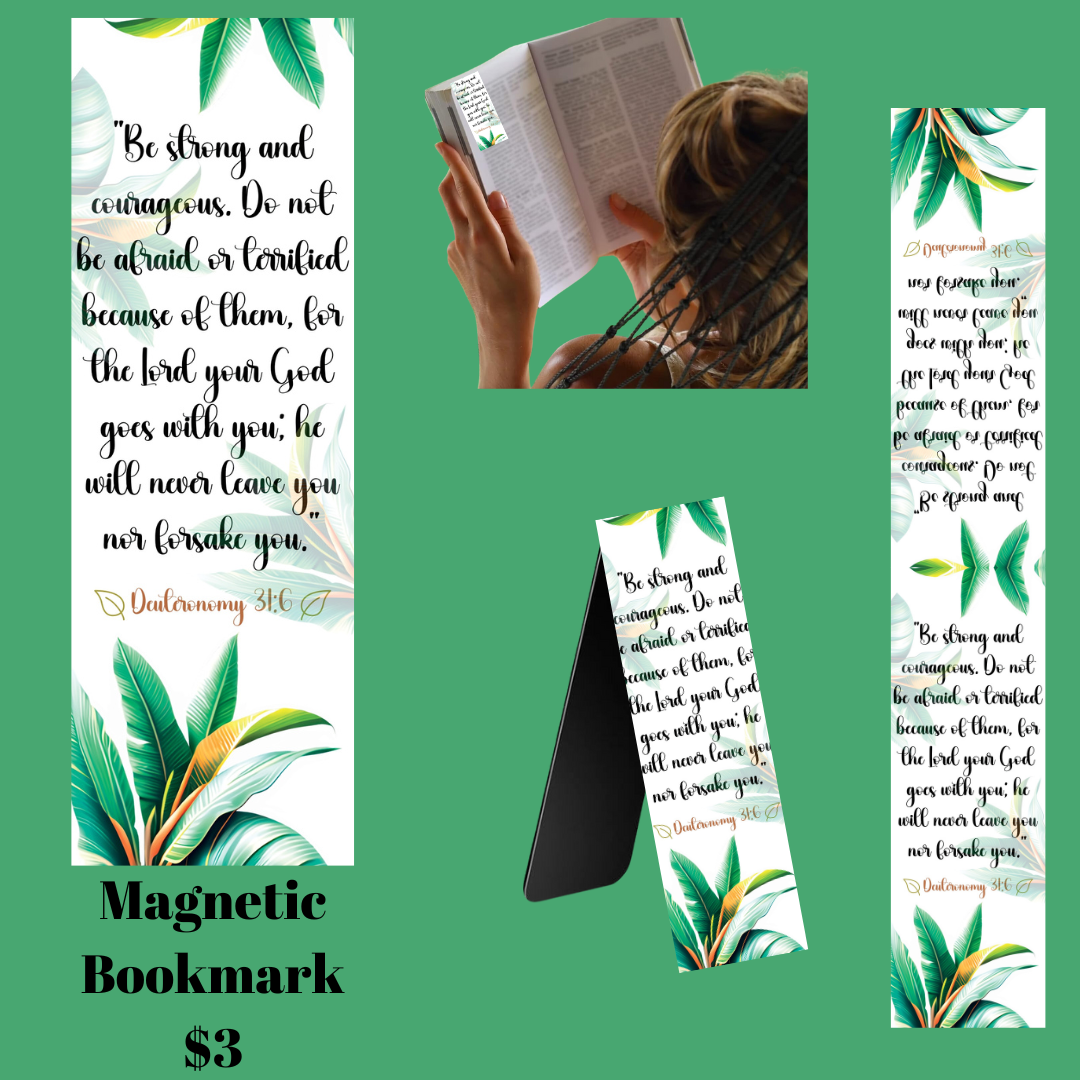 Spiritual Verses Magnetic Bookmarks