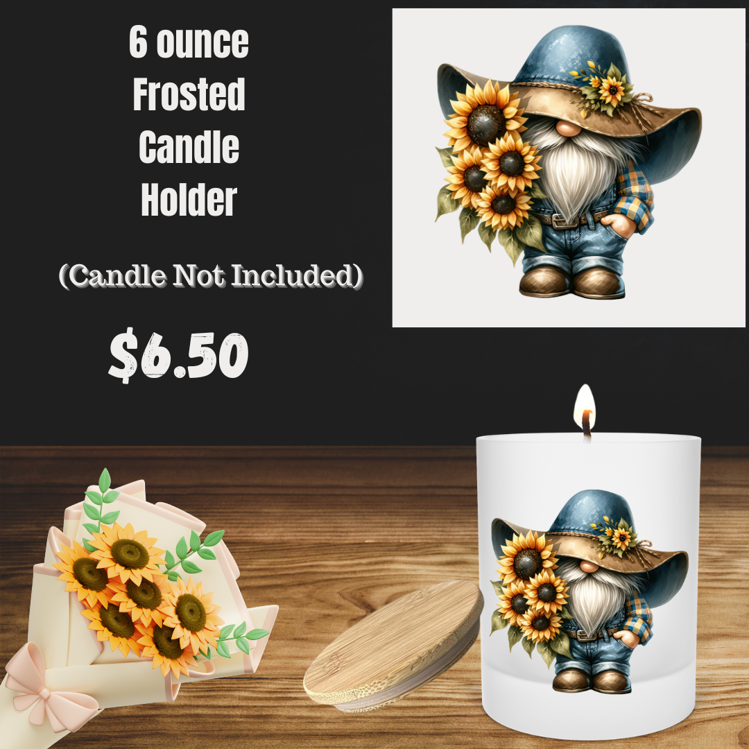 Whimsical Gnome Garden Candle Holder Collection