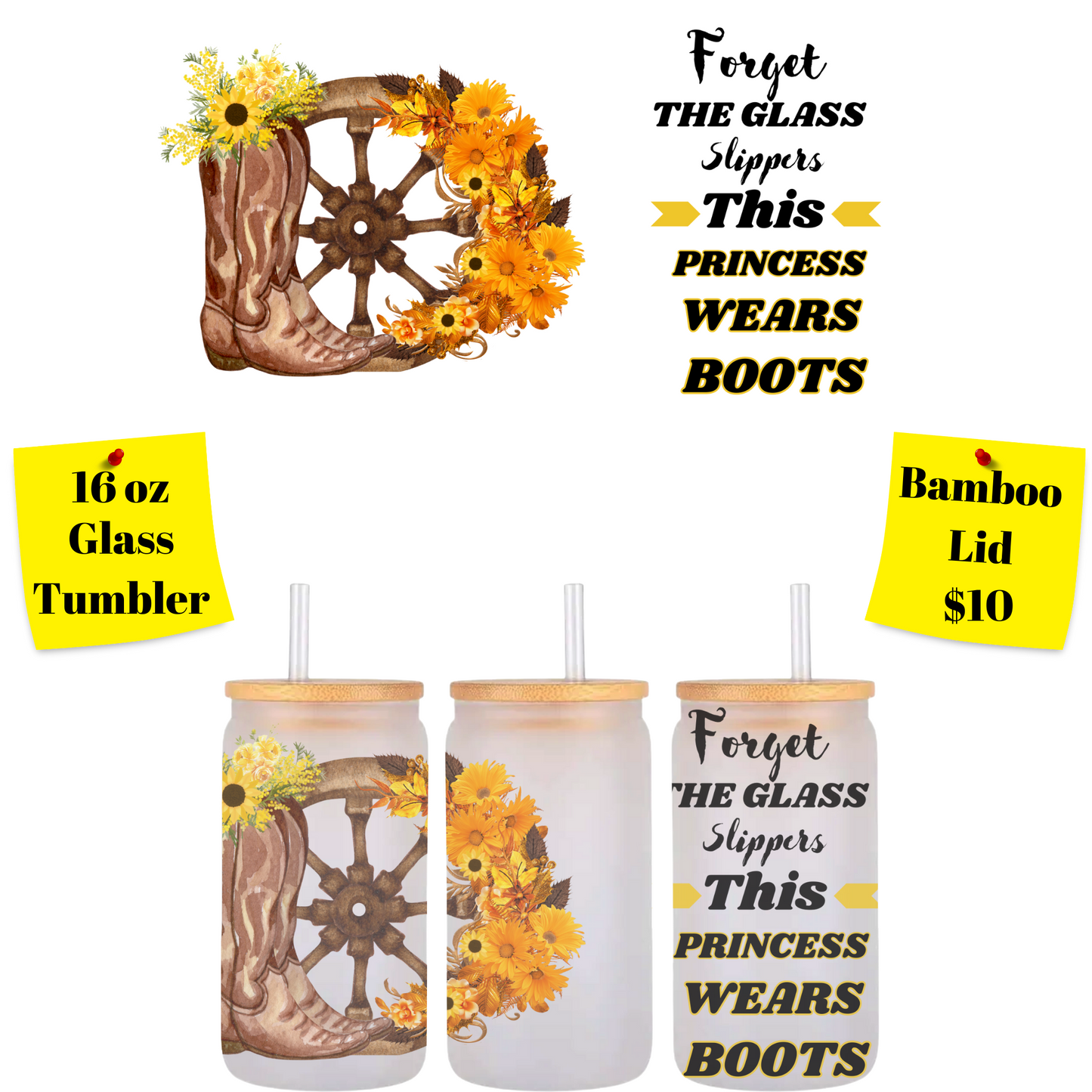 Bucolic Beauty Glass Tumbler Collection