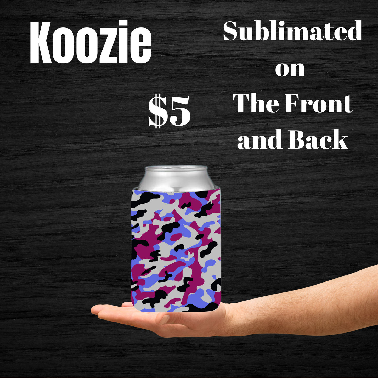 Camo Clutch Koozies