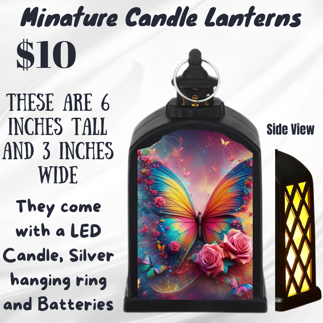 Enchanted Garden LED Candle Lanterns