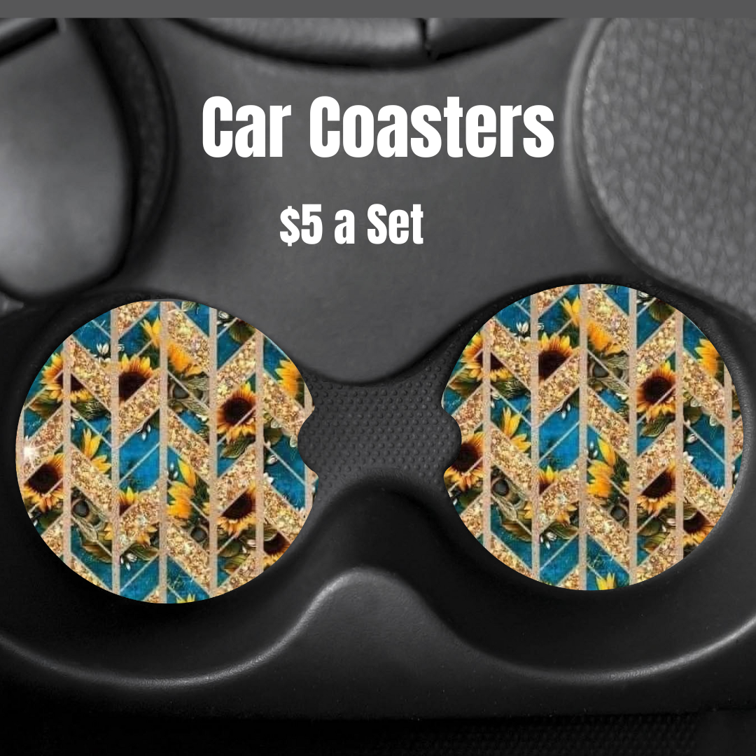 Mystic Southwest Fusion Car Coasters