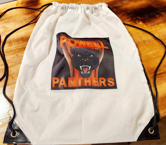 Panther Drawstring Backpacks