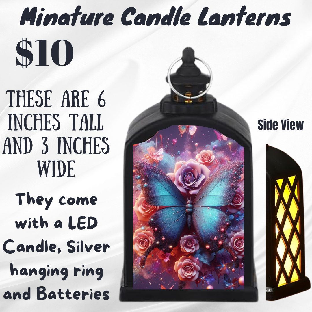Enchanted Garden LED Candle Lanterns