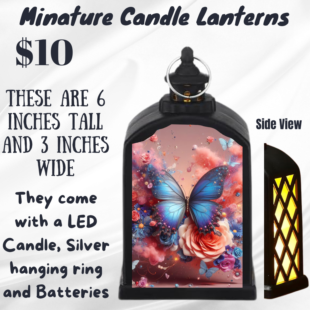 Enchanted Garden LED Candle Lanterns