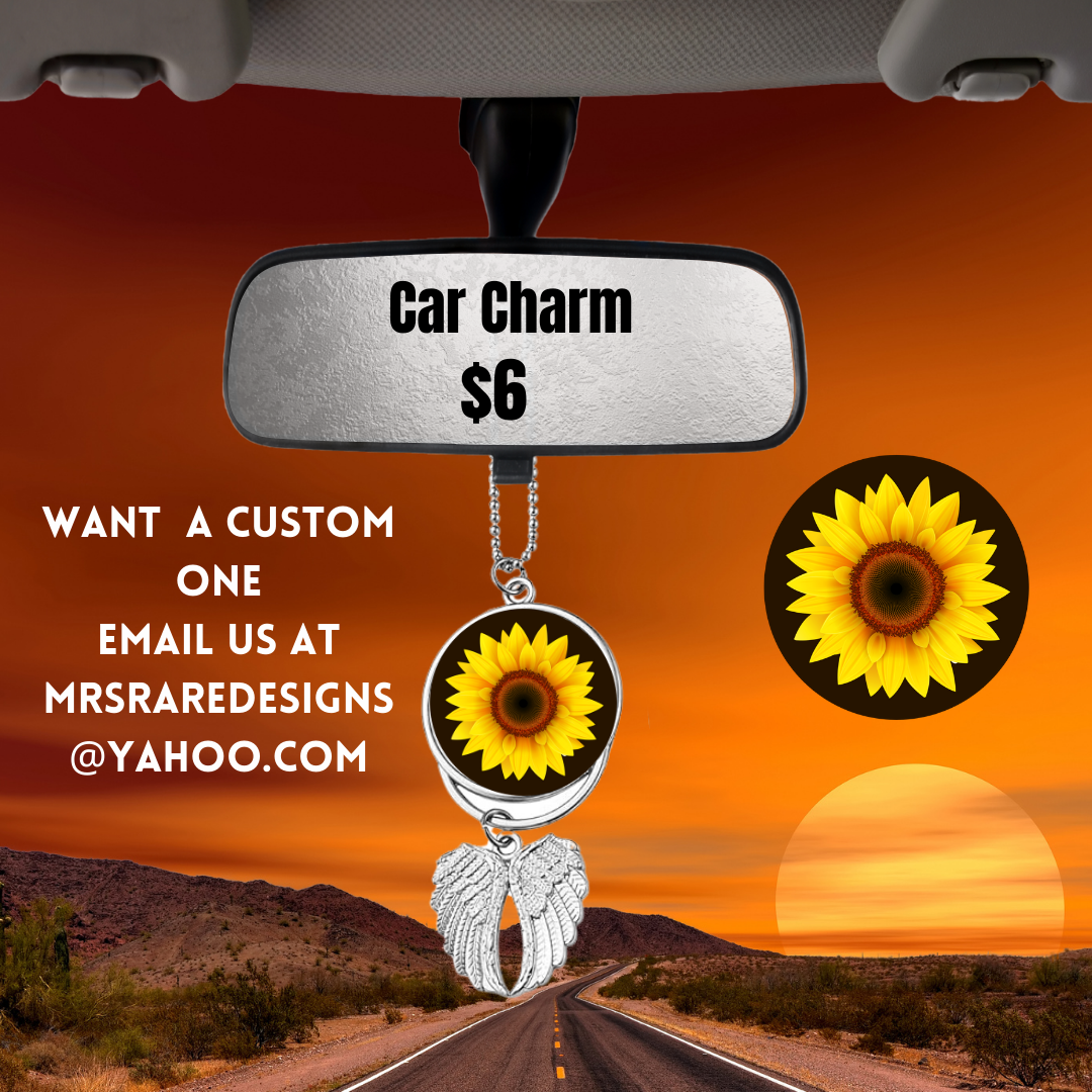 Flora Adornments Car Charm Series