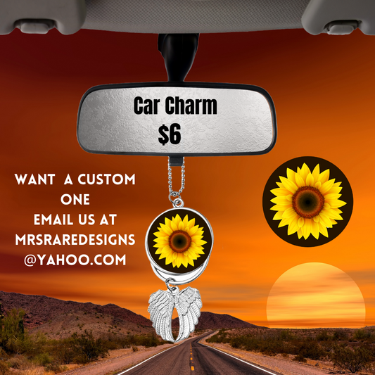 Flora Adornments Car Charm Series