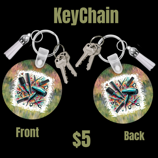 Chic Salon Keychain