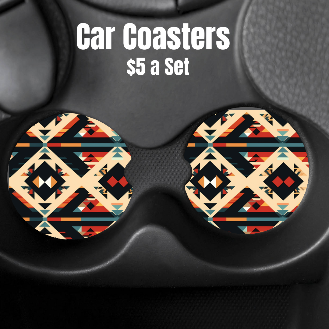 Mesa Mandala Car Coasters