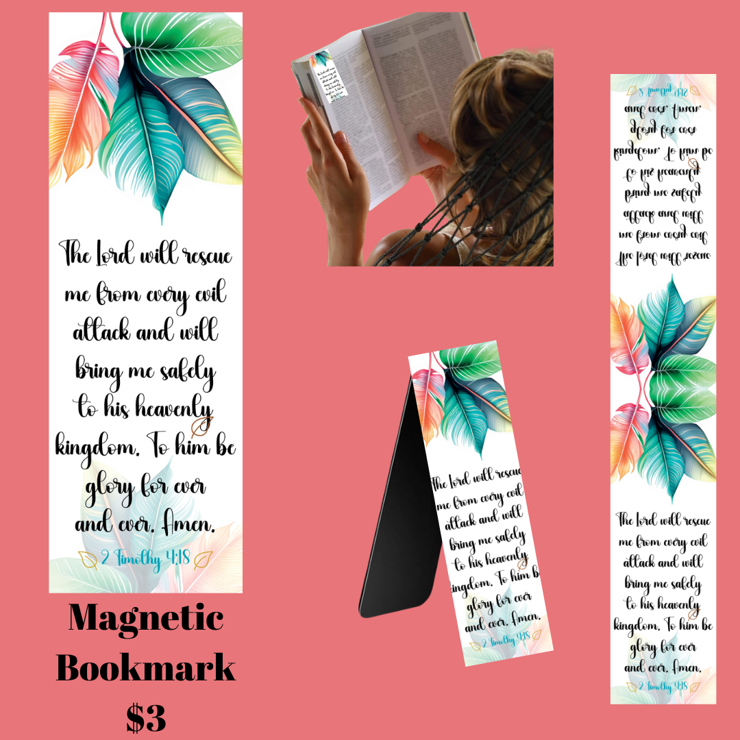 Spiritual Verses Magnetic Bookmarks