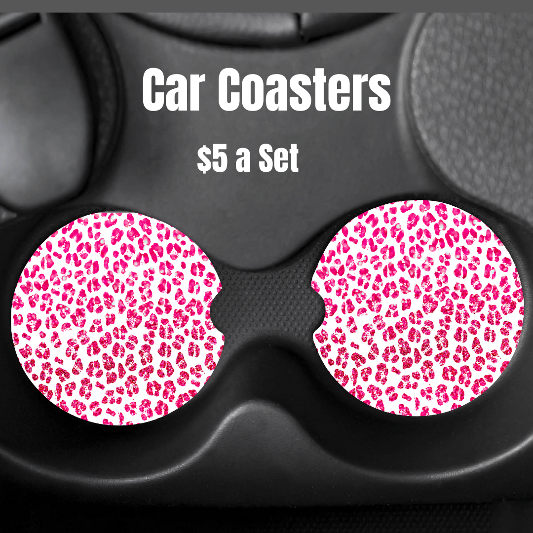 Kaleidoscope Dapples Car Coasters