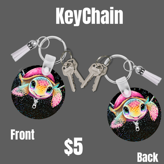 Baby Turtle Keychain