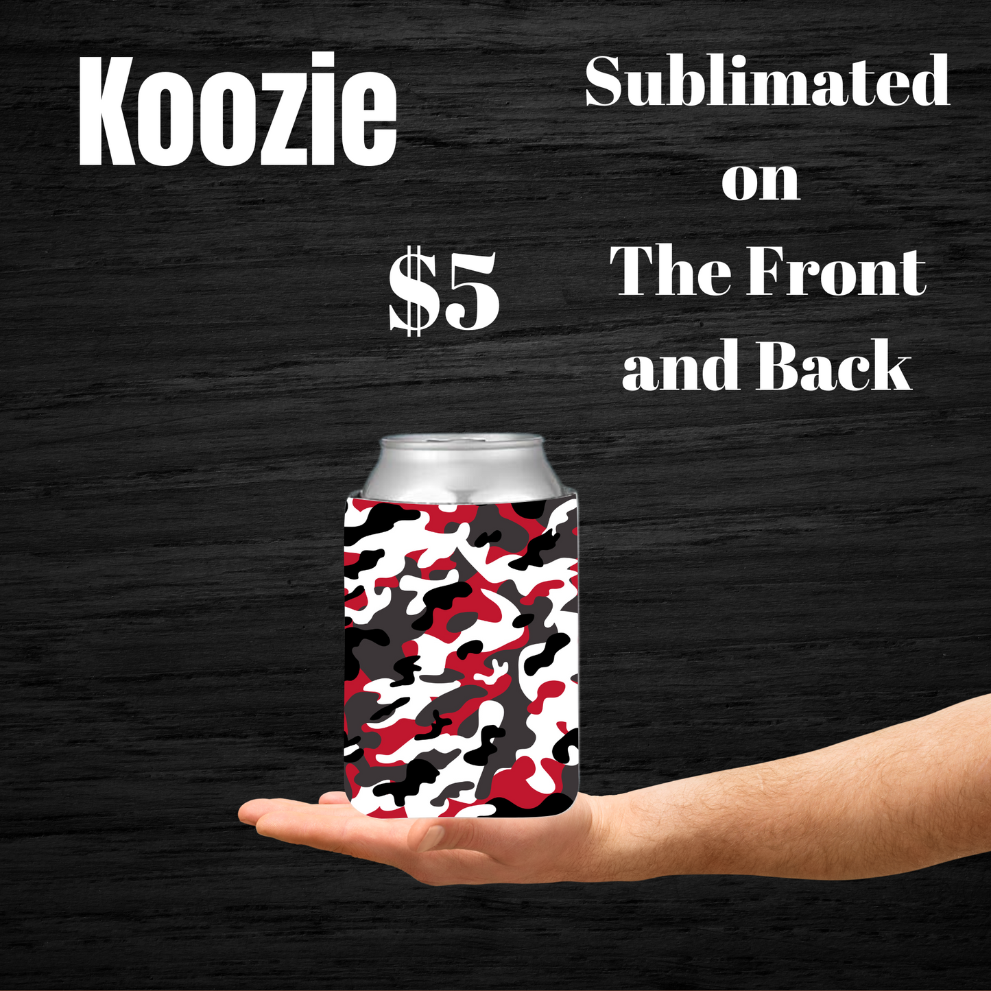 Camo Clutch Koozies