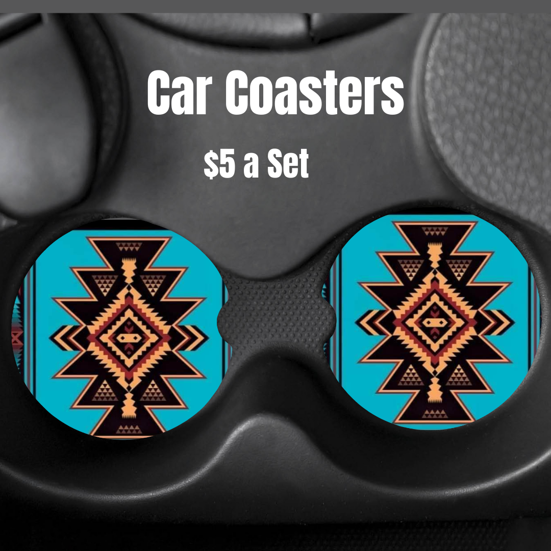 Mystic Southwest Fusion Car Coasters