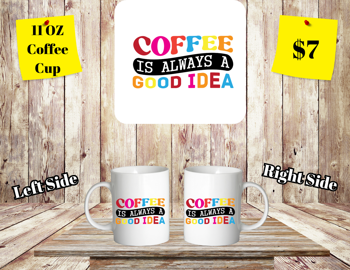 Daily Mantra Coffee Mugs