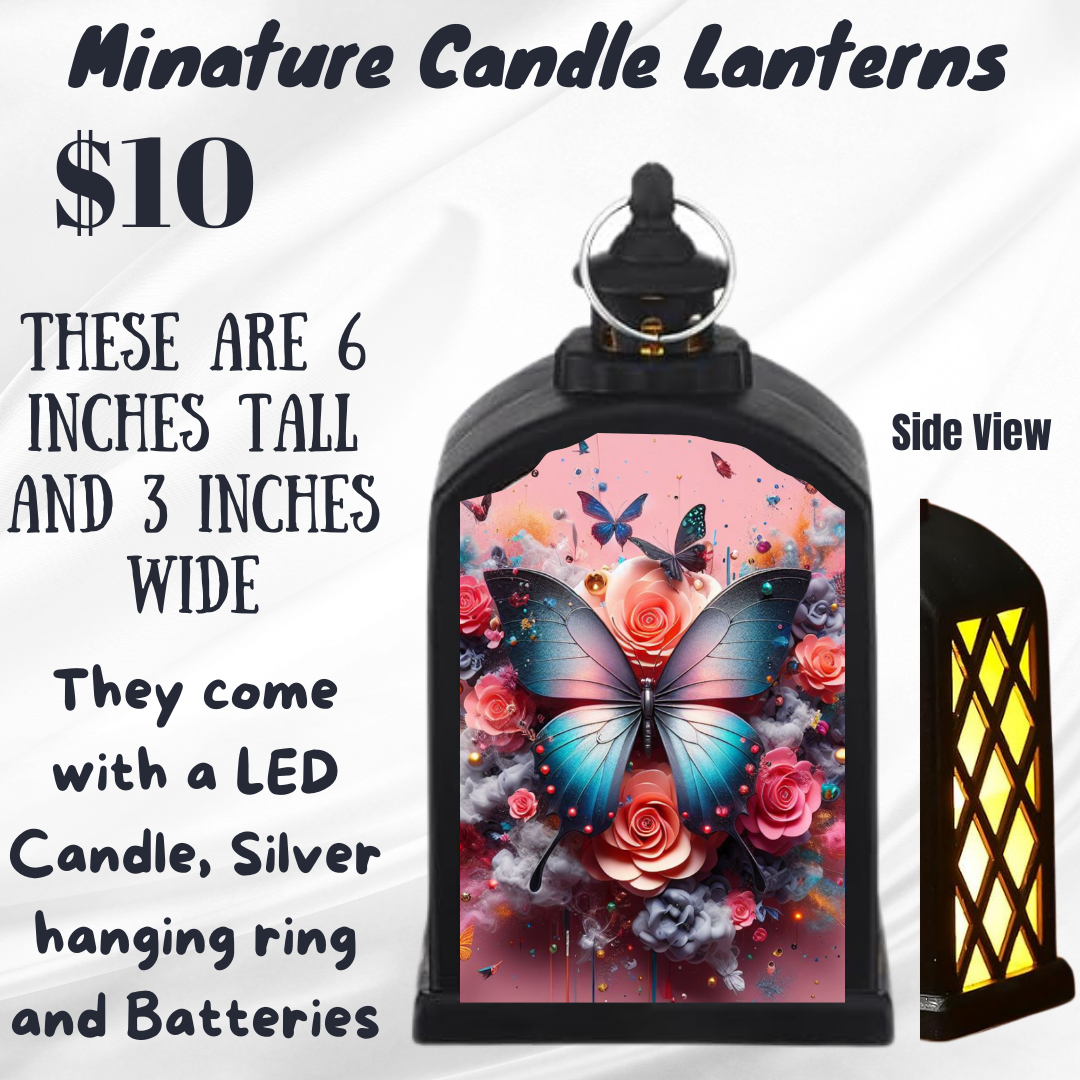 Enchanted Garden LED Candle Lanterns