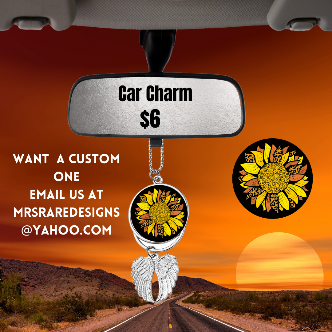 Flora Adornments Car Charm Series