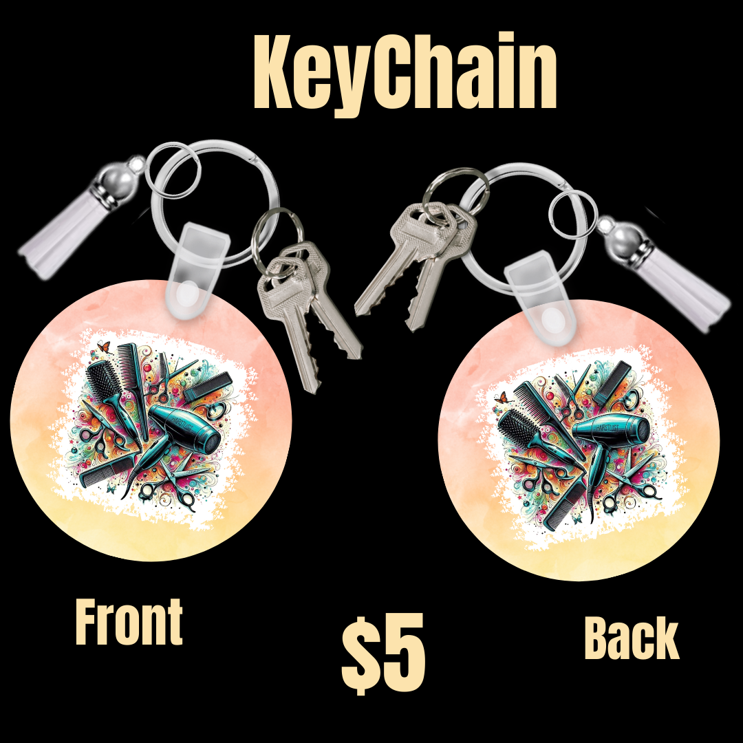 Chic Salon Keychain