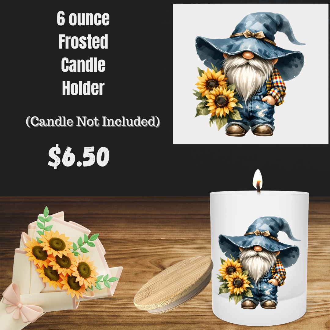 Whimsical Gnome Garden Candle Holder Collection