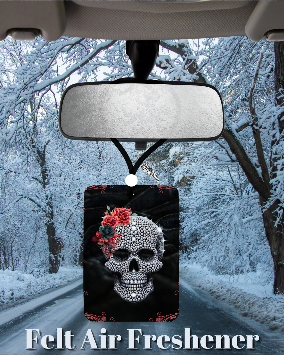 Eternal Blossom Skull Air Fresheners Collection
