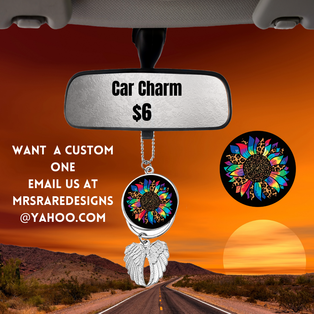 Flora Adornments Car Charm Series