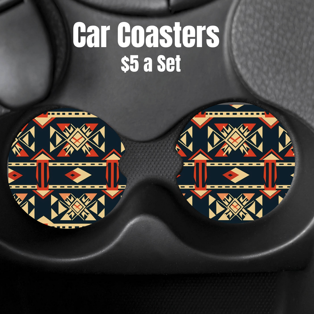 Mesa Mandala Car Coasters