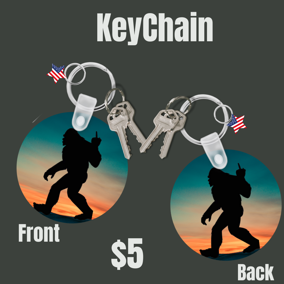 Big Foot Keychain