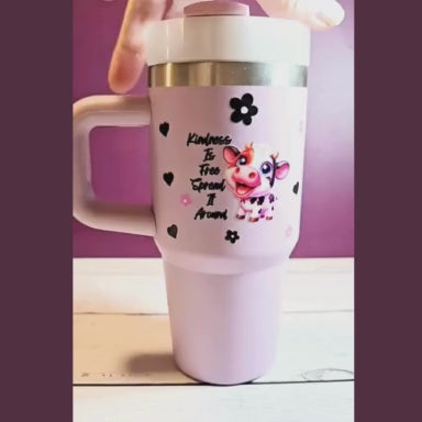 Cozy Cow Kindness Tumbler